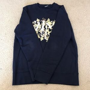 CUTE NAVY BLUE H&M SWEATSHIRT